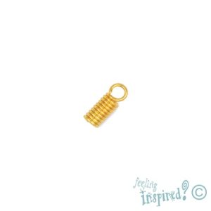 Coil end 3mm x 5mm + 3mm ring - Qty: 300 pcs. -  FI7223