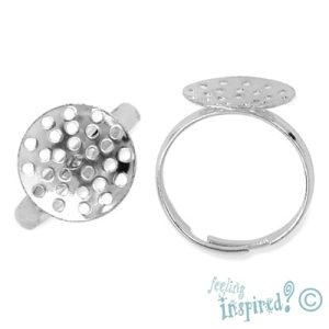 Cup ring base 14mm - Qty: 4 pcs. - FI0525-5