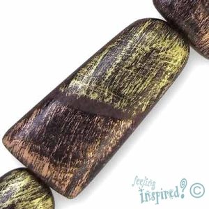 Wooden bead - Qty: 6 pcs. - WB0043