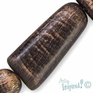 Wooden bead - Qty: 6 pcs. - WB0044