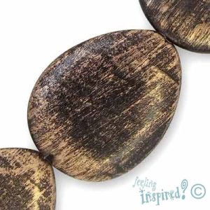 Wooden bead - Qty: 7 pcs. - WB0035