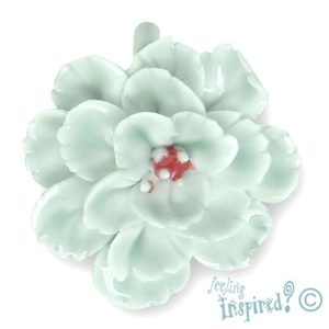 Porcelain flower pendant - CF0028