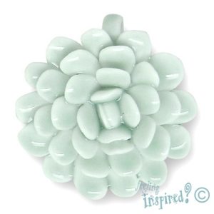 Porcelain flower pendant - CF0034