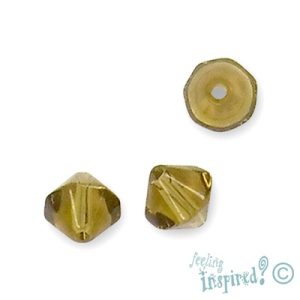 Faceted glass bicone bead 8mm - Qty: 41 pcs. - GB5149-13