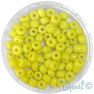 Opaque seed bead 6/0 -Yellow - Qty: 450g - EB0036