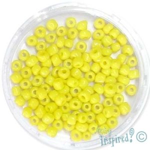 Opaque seed bead 8/0  -Yellow- Qty: 450g - EB0046