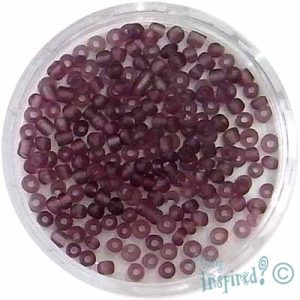 Frosted seed bead 12/0 - Qty: 30g - EB0070-1