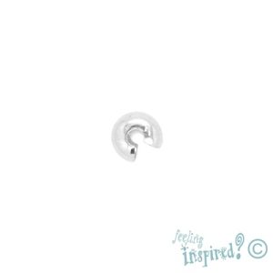 Crimp cover 5mm - Qty: 50 pcs. - FI7423