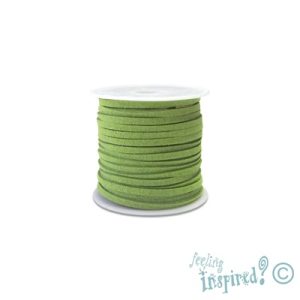 Flat suedette cord -Peridot - Qty: 5m - ST0856