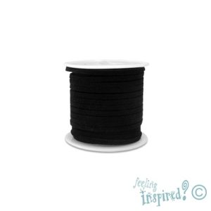 Flat suedette cord - Qty: 50m - ST0838B