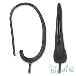 Earring hook with post - Qty: 2 pairs - FI7456