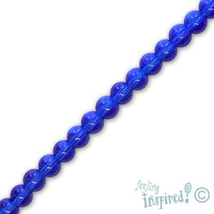 Glass ball bead 4mm - Qty: 80 pcs. - GB1453
