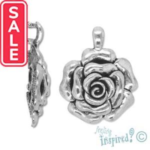 Metal flower clip enhancer - LF0535