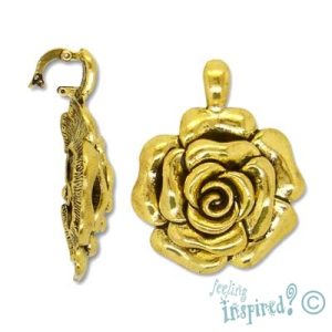 Metal flower clip enhancer - LF1535