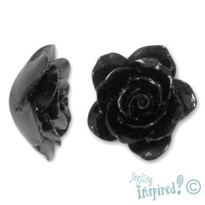 Ornamental rose bead 30mm x 14mm - GE0506