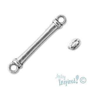 Metal bar spacer - Qty: 25 pcs. - LF0473
