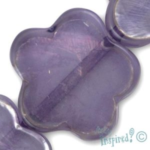 Shell & resin flower bead - Qty: 11 pcs. - SH1334