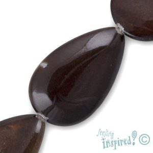Shell drop bead 16mm x 25mm x 5mm - Qty: 16 pcs. - SH3035