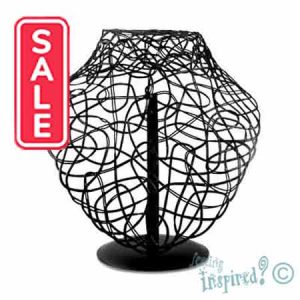 Wire mesh bust 18cm x 25cm x 12cm - DI0217