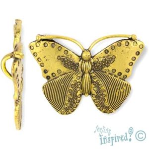 Metal butterfly pendant - LF0711