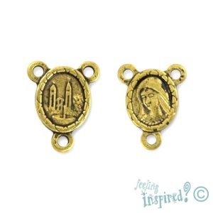 Virgin Mary rosary centrepiece - Qty: 30 pcs. - LF0737