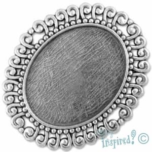 Oval altered art spacer frame - Qty: 2 pcs. - LF0784