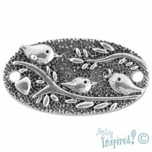 Metal birds spacer - Qty: 15 pcs. - LF2246