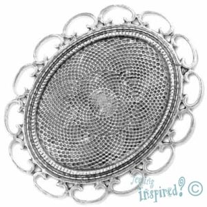 Oval altered art spacer frame - LF0794