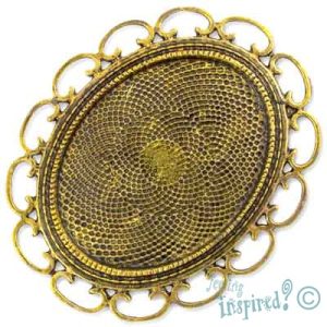 Oval altered art spacer frame - LF0795