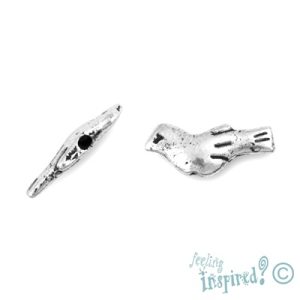 Bird Bali bead - Qty: 37 pcs. - LF0823