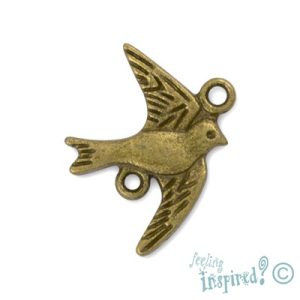 Metal bird spacer 17mm x 20mm - Qty: 20 pcs. - LF0826