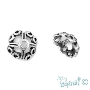 Bead cap - Qty: 25 pcs. - LF0893
