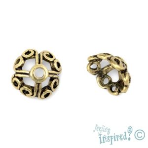 Bead cap - Qty: 25 pcs. - LF0894