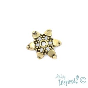 Bead cap - Qty: 50 pcs. - LF0900