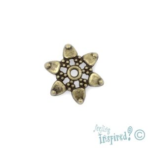 Bead cap - Qty: 50 pcs. - LF0901