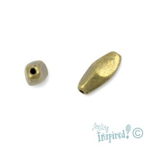 Metal bead - Qty: 35 pcs. - LF0919