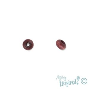 Wooden rondelle bead 4mm x 2mm - Qty: 100g - WB0133