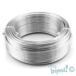Beading wire 2mm -Silver- Qty: 200g - ST0212