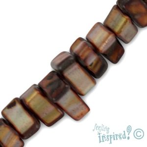 Shell bead -Brown- Qty: 88 pcs. - SH0127
