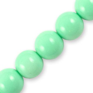 Glass ball bead 10mm  -Seafoam- Qty: 43 pcs. - GB1785