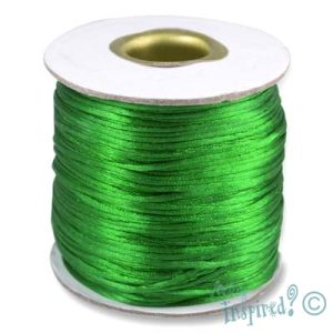 Polyester cord 1.5mm -Green - Qty: 50m - ST1113