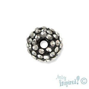 Diamante-set ball bead 12mm - FE0456