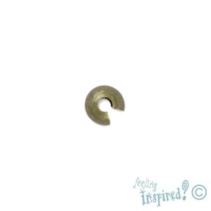 Crimp cover 5mm - Qty: 50 pcs. - FI7695
