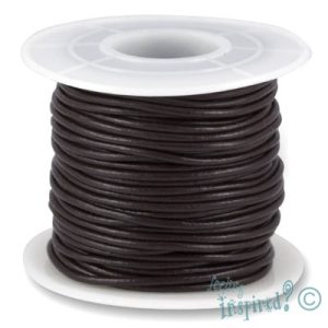 Leather cord 1.5mm - Qty: 20m - ST0914