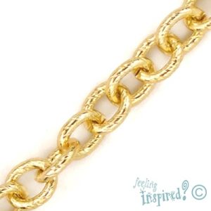 Aluminium chain 8mm - Qty: 1m - CH0214-2