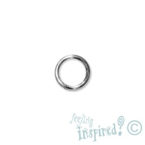 Jump ring 8mm x 1mm - Qty: 1,000 pcs. - FI7777B