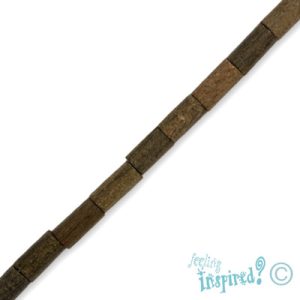 Cylindrical wooden bead 2mm x 5mm x 2mm - Qty: 70 pcs. - WB5056