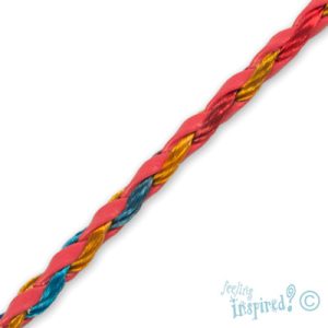 Plaited cord -Coral- Qty: 20m - ST0945