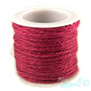 Hemp cord -Maroon - Qty: 8m - ST0954