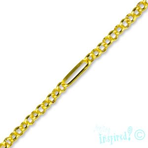Figaro chain 2.5mm - Qty: 1m - CH1148